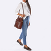 Image of Brahmin Marlowe Bucket Bag - Neptune Melbourne