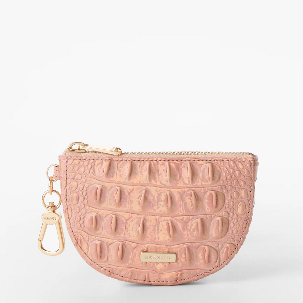 Brahmin Britt Coin Purse Rose Gold Melbourne Rippe s