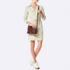 Image of Brahmin Small Georgina Crossbody - Magenta Wonderland Melbourne