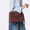 Image of Brahmin Hallie Satchel - Heavenly Blue Melbourne