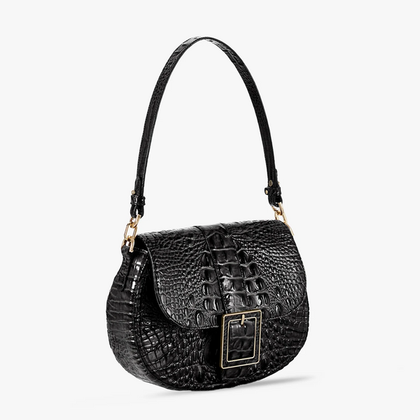 Brahmin Cynthia Convertible Shoulder Bag - Black Melbourne