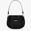 Image of Brahmin Cynthia Convertible Shoulder Bag - Black Melbourne