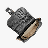 Image of Brahmin Cynthia Convertible Shoulder Bag - Black Melbourne