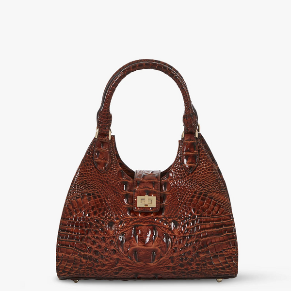 Brahmin Adrian Satchel - Pecan Melbourne