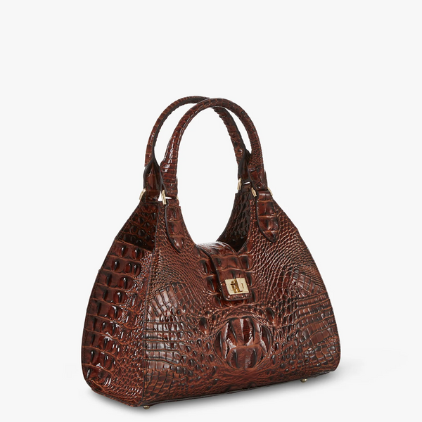 Brahmin Adrian Satchel - Pecan Melbourne