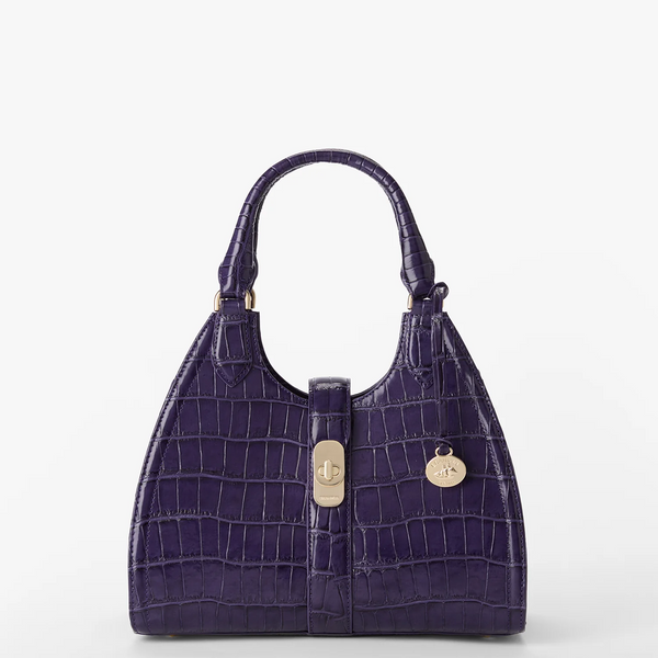 Brahmin Adrian Satchel - Voltage Violet Sirona