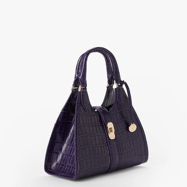 Brahmin Adrian Satchel - Voltage Violet Sirona