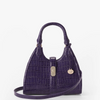 Image of Brahmin Adrian Satchel - Voltage Violet Sirona