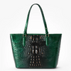 Image of Brahmin Medium Asher Tote - Evergreen Ombré Melbourne