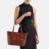 Image of Brahmin Medium Asher Tote - Evergreen Ombré Melbourne