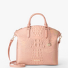 Image of Brahmin Large Duxbury Satchel - Rose Gold Melbourne