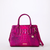 Image of Brahmin Small Finley Satchel - Voltage Violet Melbourne