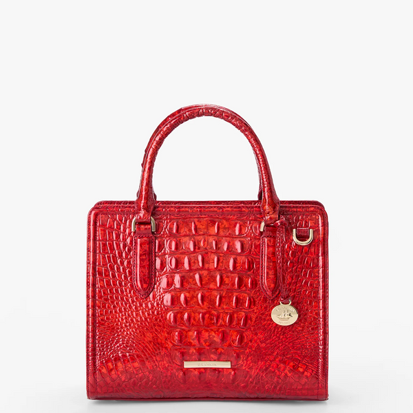 Brahmin Cami Satchel - Red Opal Melbourne