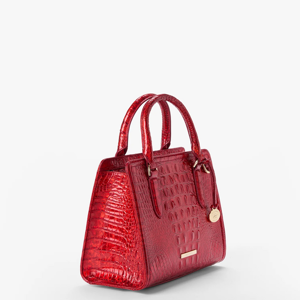 Brahmin Cami Satchel - Red Opal Melbourne