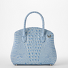 Image of Brahmin Rosetta Satchel - Heavenly Blue Melbourne