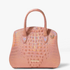 Image of Brahmin Rosetta Satchel - Rose Gold Melbourne