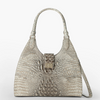 Image of Brahmin Large Adrian Satchel - Timeless Taupe Ombré Melbourne