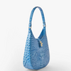 Image of Brahmin Fallon Shoulder Bag - Aura Blue Melbourne