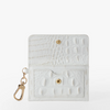 Image of Brahmin Ricki Clip On Card Case - Sea Salt White Melbourne