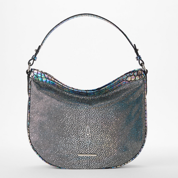 Brahmin Small Kathleen Shoulder Bag - Royal Blue Ardwell