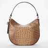 Image of Brahmin Small Kathleen Shoulder Bag - Toffee Cartland
