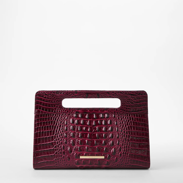 Brahmin Ravina Clutch - Cherry Lacquer Melbourne