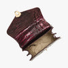 Image of Brahmin Annalise Satchel - Oxblood Melbourne
