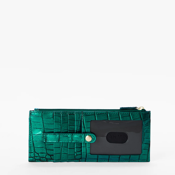 Brahmin Credit Card Wallet - Mystic Green Melbourne