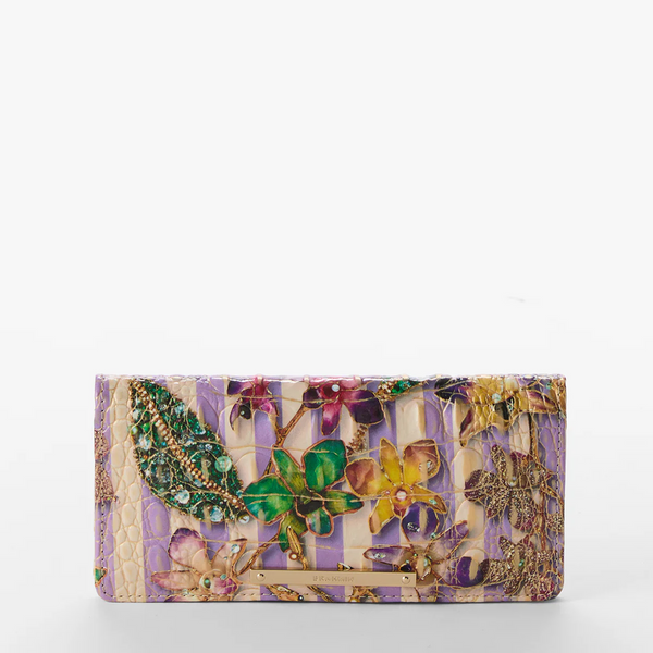 Brahmin Ady Wallet - Pinstripe Petals Melbourne