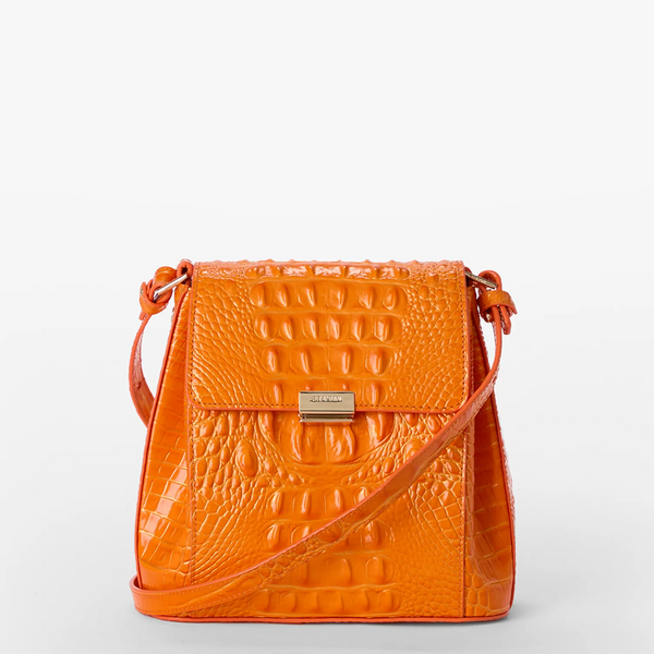 Brahmin Margo Crossbody - Mango Orange Melbourne