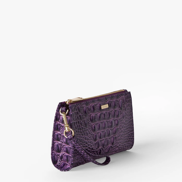 Brahmin Daisy Wristlet - Heroic Purple Melbourne