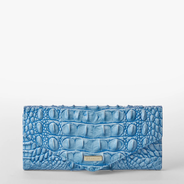 Brahmin Veronica Wallet - Aura Blue Melbourne