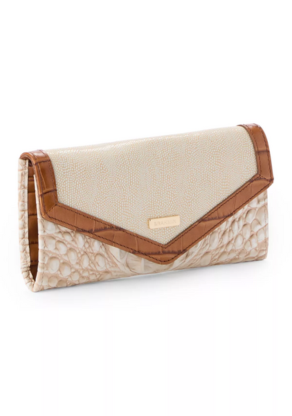 Brahmin Veronica Wallet - Ivory Helm