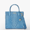 Image of Brahmin Caroline Satchel - Aura Blue Melbourne