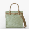 Image of Brahmin Caroline Satchel - Mint Novella