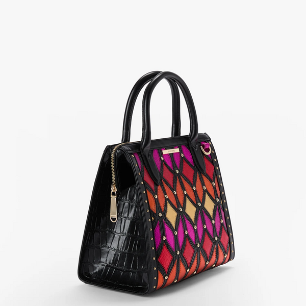 Brahmin Small Caroline Satchel - Showtime Royale
