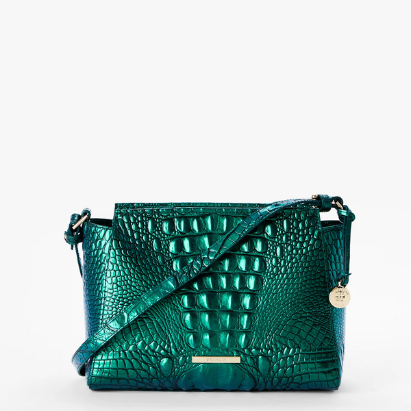 Brahmin Hillary Crossbody - Mystic Green Melbourne