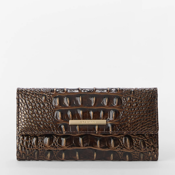 Brahmin Cordelia Wallet - Chocolate Melbourne