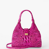 Image of Brahmin Adrian Satchel - Electric Fuchsia Melbourne