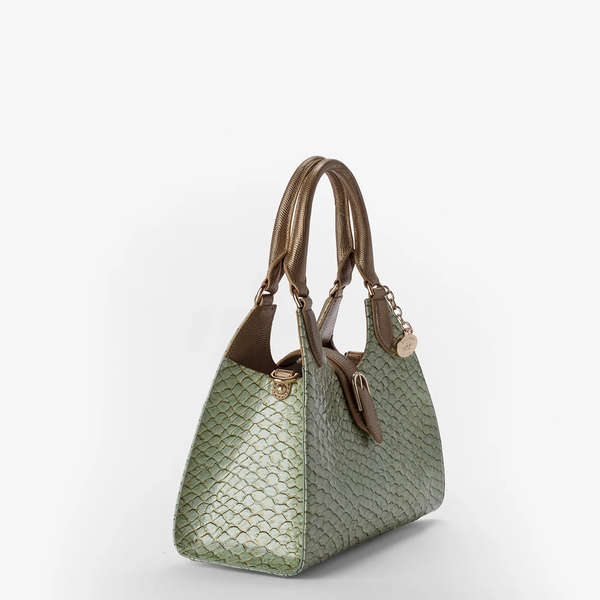 Brahmin Adrian Satchel - Mint Novella