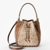 Image of Brahmin Melinda Bucket Bag - Taupe Ensemble