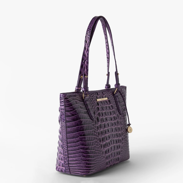 Brahmin Medium Asher Tote - Heroic Purple Melbourne