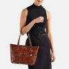Image of Brahmin Medium Asher Tote - Pinstripe Petals Melbourne