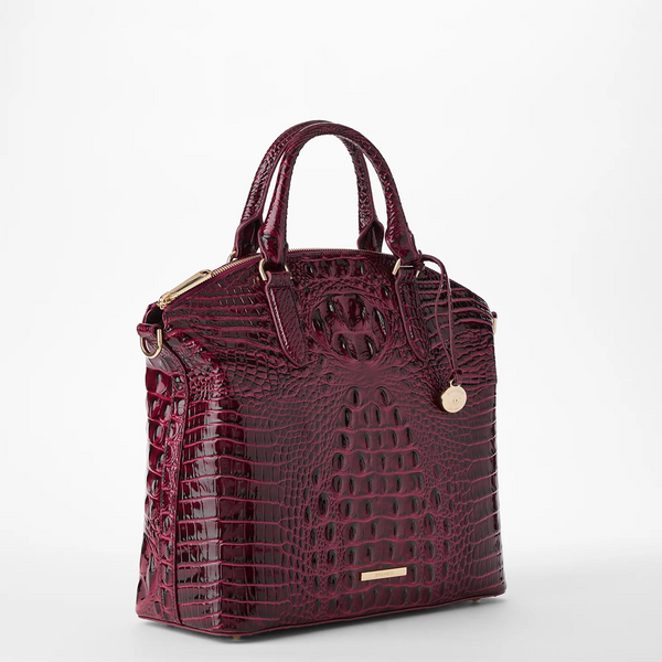 Brahmin Large Duxbury Satchel - Cherry Lacquer Melbourne