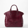 Image of Brahmin Large Duxbury Satchel - Cherry Lacquer Melbourne