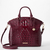 Image of Brahmin Large Duxbury Satchel - Cherry Lacquer Melbourne