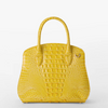 Image of Brahmin Rosetta Satchel - Vivid Yellow Melbourne