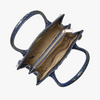 Image of Brahmin Rosetta Satchel - Royal Blue Melbourne