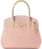 Image of Brahmin Rosetta Satchel - Pink Novella