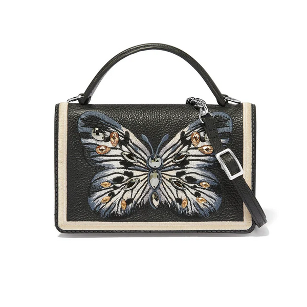 Brighton Botanique Brielle Mini Bag - Black/Multicolor